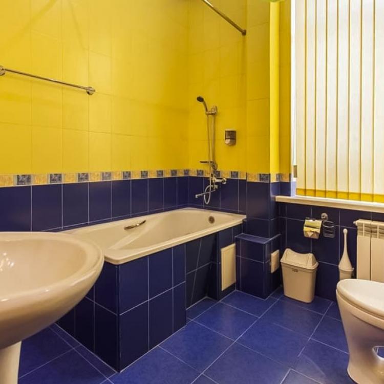 Ванная комната в 2 местном 2 комнатном 1 категории, Корпус 5 санатория Лермонтова в Пятигорске